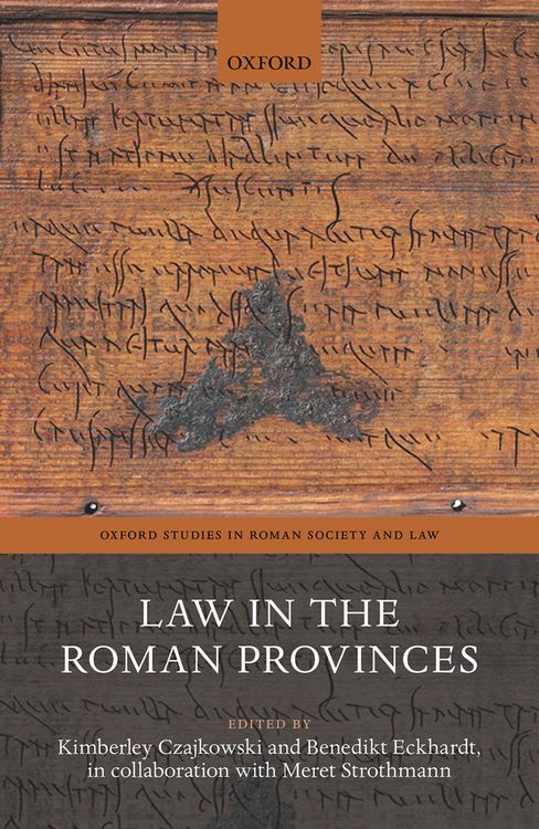 Produktbild: Law in the Roman Provinces