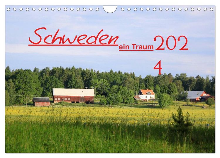 Produktbild: 2026 Schweden ein Traum (Wandkalender 2026 DIN A4 quer), CALVENDO Monatskalender