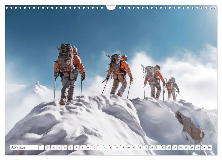 Produktbild: Imposante Bergwelt (Wandkalender 2026 DIN A3 quer), CALVENDO Monatskalender