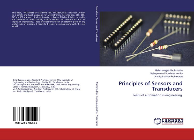 Produktbild: Principles of Sensors and Transducers