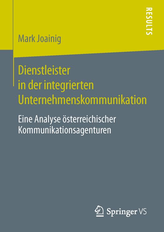 Produktbild: Dienstleister in der integrierten Unternehmenskommunikation