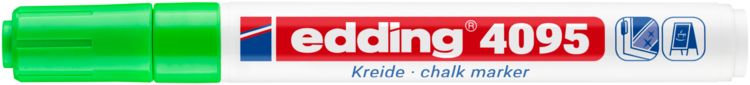 Produktbild: Edding 4095 4-4095011 Kreidemarker Hellgr&uuml;n 4 mm, 15mm