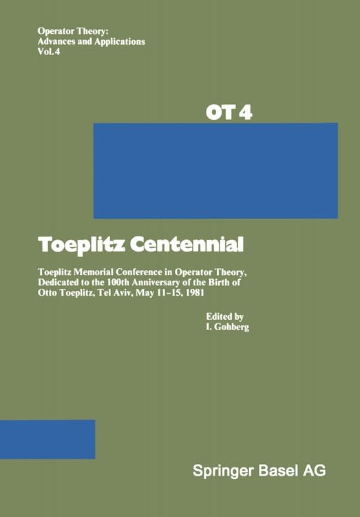 Produktbild: Toeplitz Centennial