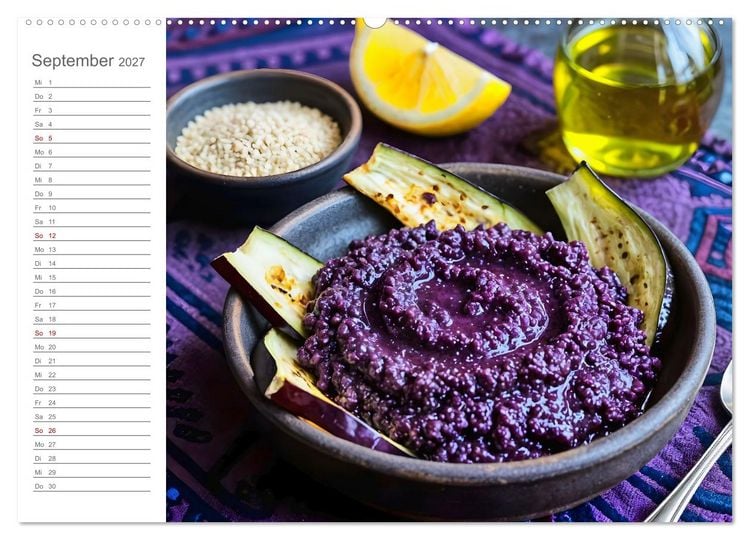 Produktbild: Zero Waste Pesto - 12 Monate, 12 Reste, unendlich Geschmack (hochwertiger Premium Wandkalender 2027 DIN A2 quer), Kunstdruck in Hochglanz