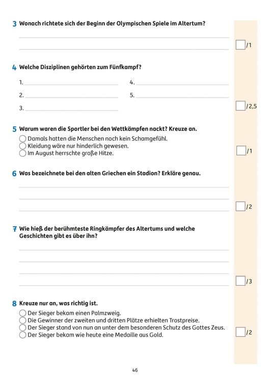Produktbild: &Uuml;bungsheft mit Lesetests in Deutsch 4. Klasse