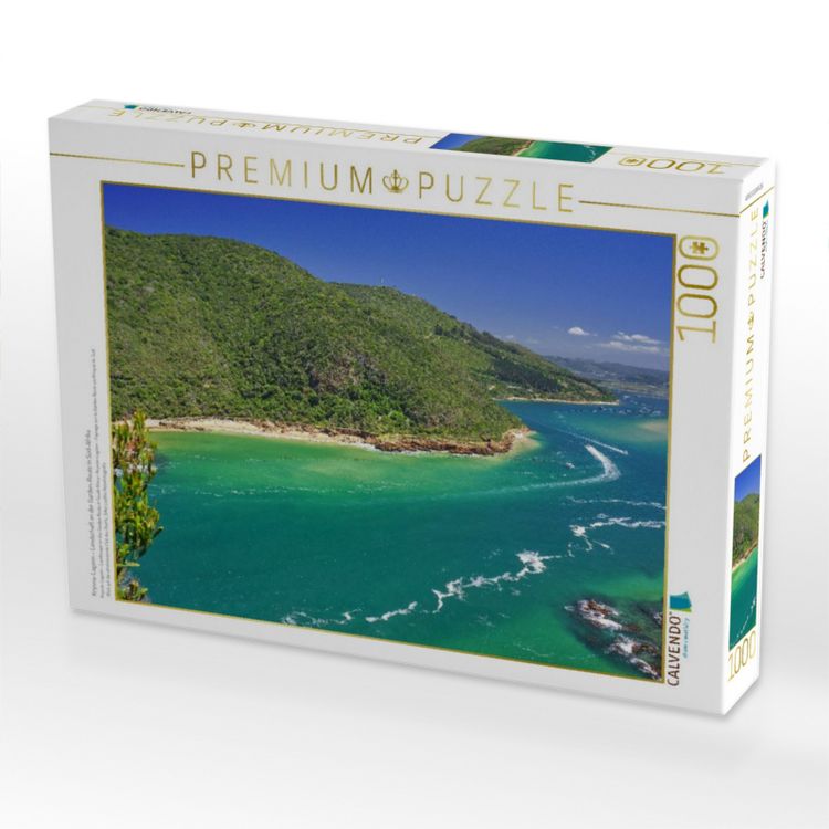 Produktbild: CALVENDO Puzzle Knysna-Lagoon - Landschaft an der Garden-Route in S&uuml;d-Afrika | 1000 Teile Lege-Gr&ouml;&szlig;e 64x48cm Foto-Puzzle f&uuml;r gl&uuml;ckliche Stunden