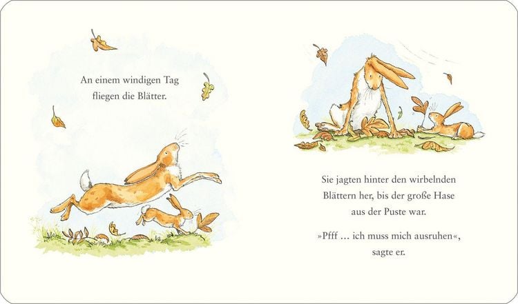 Produktbild: Wei&szlig;t du eigentlich, wie lieb ich dich hab? ... wenn die bunten Bl&auml;tter fliegen