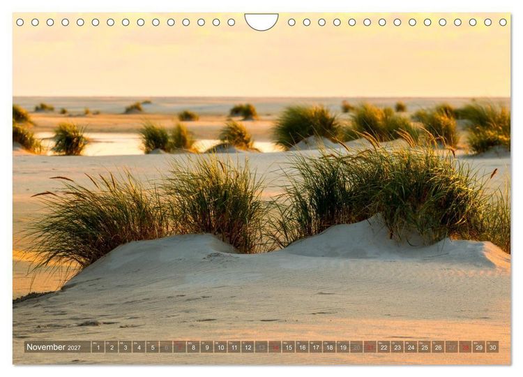 Produktbild: Amrum Insel am Wattenmeer (Wandkalender 2027 DIN A4 quer), CALVENDO Monatskalender