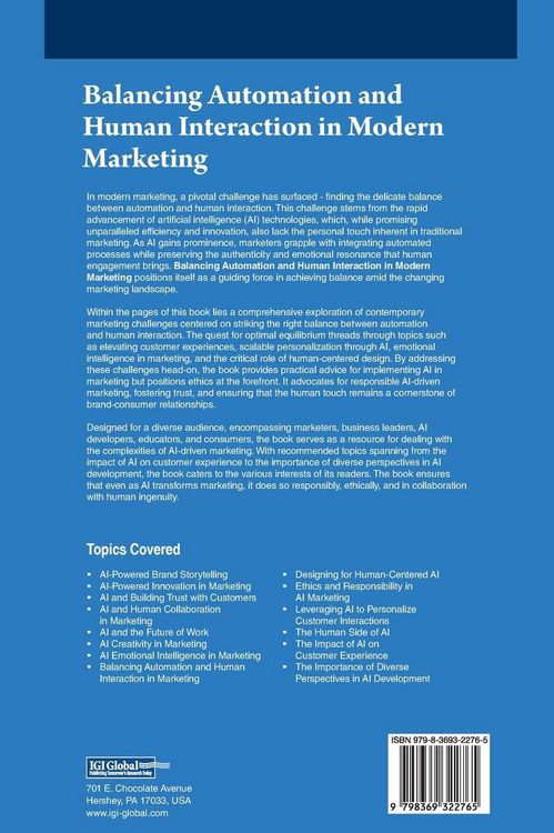 Produktbild: Balancing Automation and Human Interaction in Modern Marketing