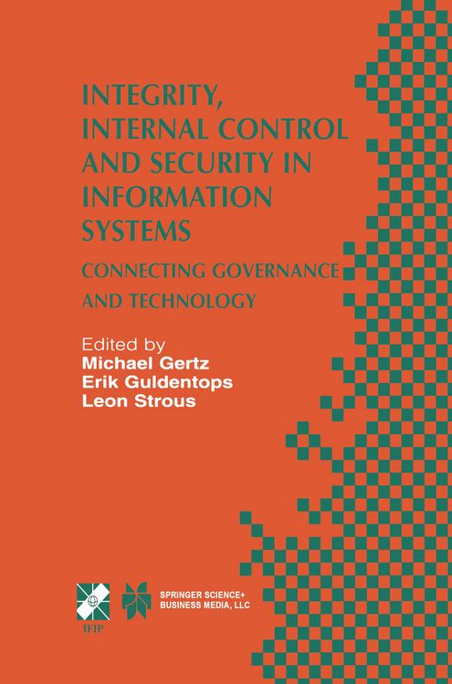 Produktbild: Integrity, Internal Control and Security in Information Systems