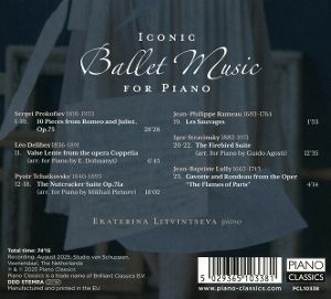 Produktbild: Iconic Ballet Music for Piano