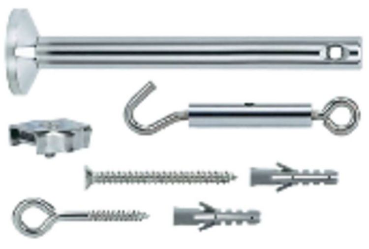 Produktbild: Paulmann 17834 Niedervolt-Seilsystem-Komponente Spann-Montageset Chrom