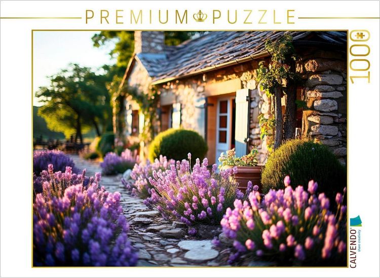 Produktbild: CALVENDO Puzzle Provence | 1000 Teile Lege-Gr&ouml;&szlig;e 64x48cm Foto-Puzzle f&uuml;r gl&uuml;ckliche Stunden