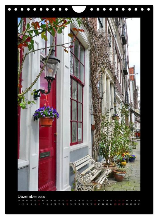 Produktbild: Amsterdam (Wandkalender 2026 DIN A4 hoch), CALVENDO Monatskalender