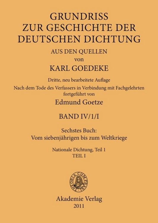 Produktbild: Sechstes Buch: Vom siebenj&auml;hrigen bis zum Weltkriege