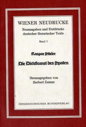 Produktbild: Die Dichtkunst des Spaten (1685)