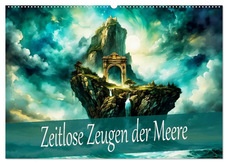 Produktbild: Zeitlose Zeugen der Meere (Wandkalender 2026 DIN A2 quer), CALVENDO Monatskalender