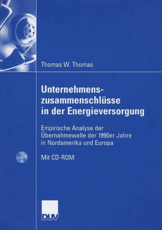 Produktbild: Unternehmenszusammenschl&uuml;sse in der Energieversorgung