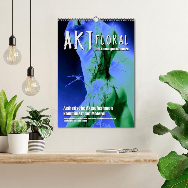 Produktbild: Aktfloral (Wandkalender 2026 DIN A3 hoch), CALVENDO Monatskalender