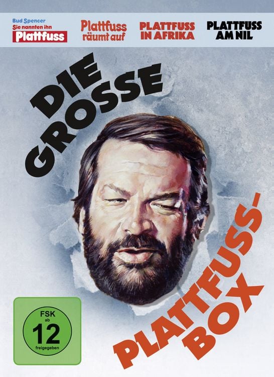 Produktbild: Bud Spencer - Die grosse Plattfuss-Box [4 DVDs] (Remastered Version)