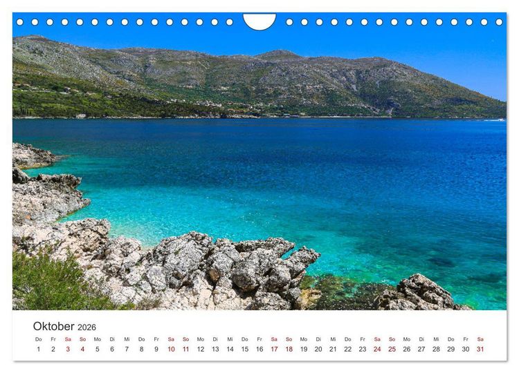 Produktbild: Wo die Wellen tanzen (Wandkalender 2026 DIN A4 quer), CALVENDO Monatskalender