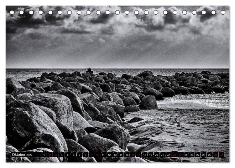 Produktbild: Ein Blick auf Ostseebad Damp (Tischkalender 2027 DIN A5 quer), CALVENDO Monatskalender