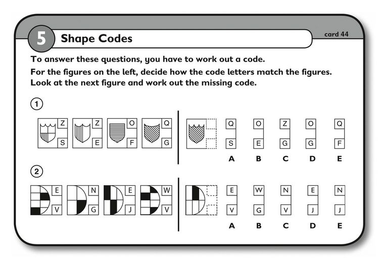 Produktbild: 11+ Non-Verbal Reasoning Flashcards