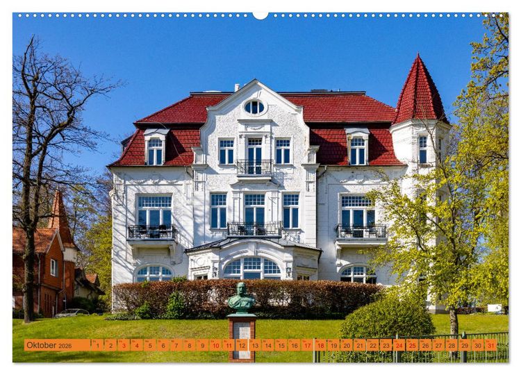 Produktbild: Mein Kaiserbad Heringsdorf (Wandkalender 2026 DIN A2 quer), CALVENDO Monatskalender