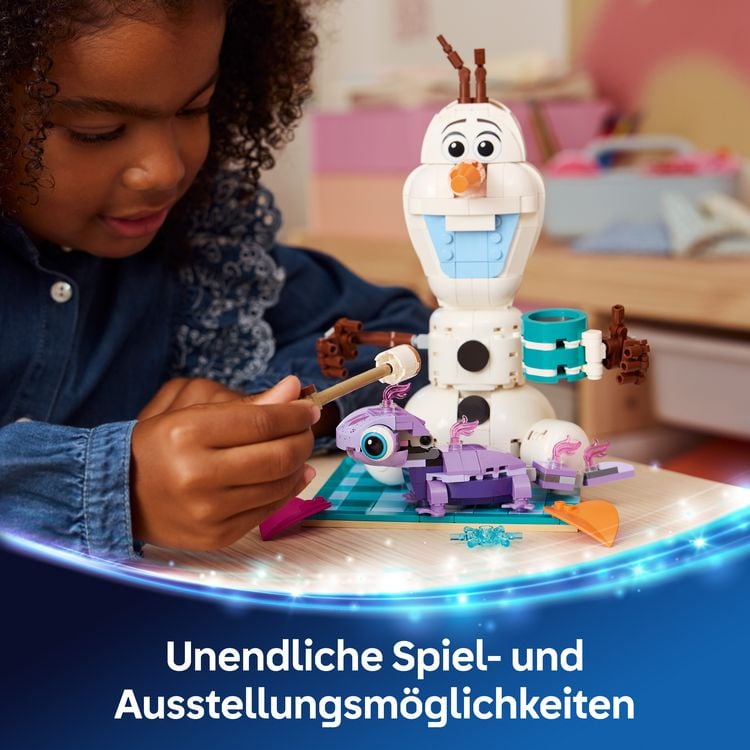 Produktbild: LEGO ǀ Disney Frozen 43287 Picknickspa&szlig; mit Olaf und Bruni, Spielzeug
