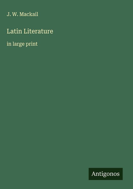Produktbild: Latin Literature