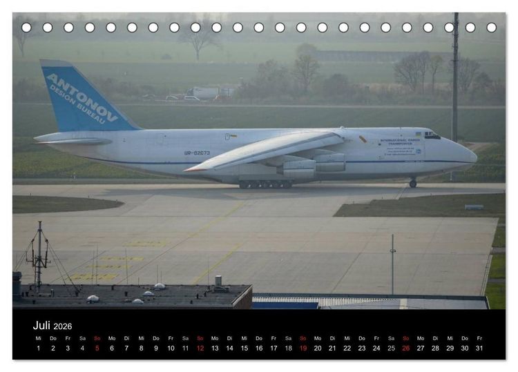 Produktbild: Air-Cargo (Tischkalender 2026 DIN A5 quer), CALVENDO Monatskalender
