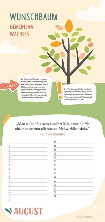 Produktbild: Immerw&auml;hrender Teamkalender. F&uuml;r ein gutes Miteinander