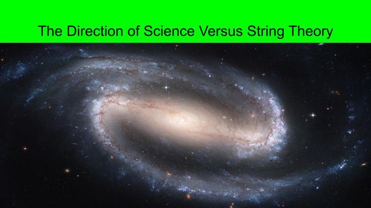 Produktbild: The Direction of Science Versus String Theory