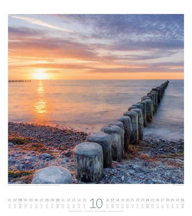 Produktbild: Meeresstille Kalender 2027