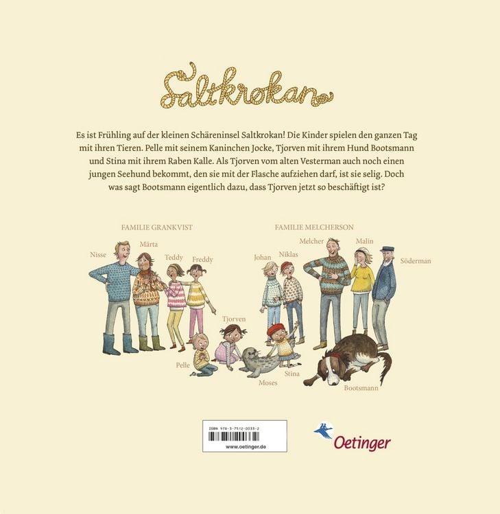Produktbild: Ferien auf Saltkrokan. Als Tjorven einen Seehund bekam
