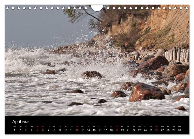 Produktbild: Ostsee erleben (Wandkalender 2026 DIN A4 quer), CALVENDO Monatskalender