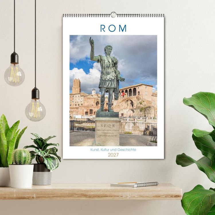 Produktbild: Rom - Kunst, Kultur und Geschichte (Wandkalender 2027 DIN A2 hoch), CALVENDO Monatskalender