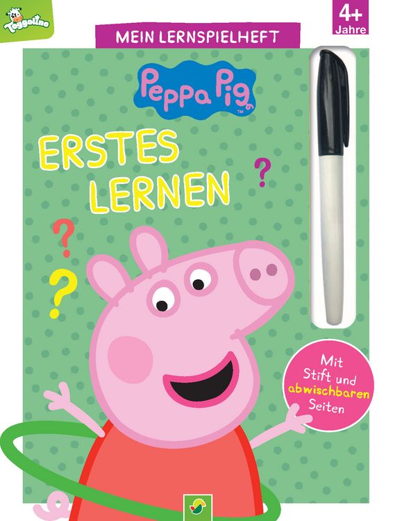 Produktbild: Peppa Pig Mein Lernspielheft - Erstes Lernen