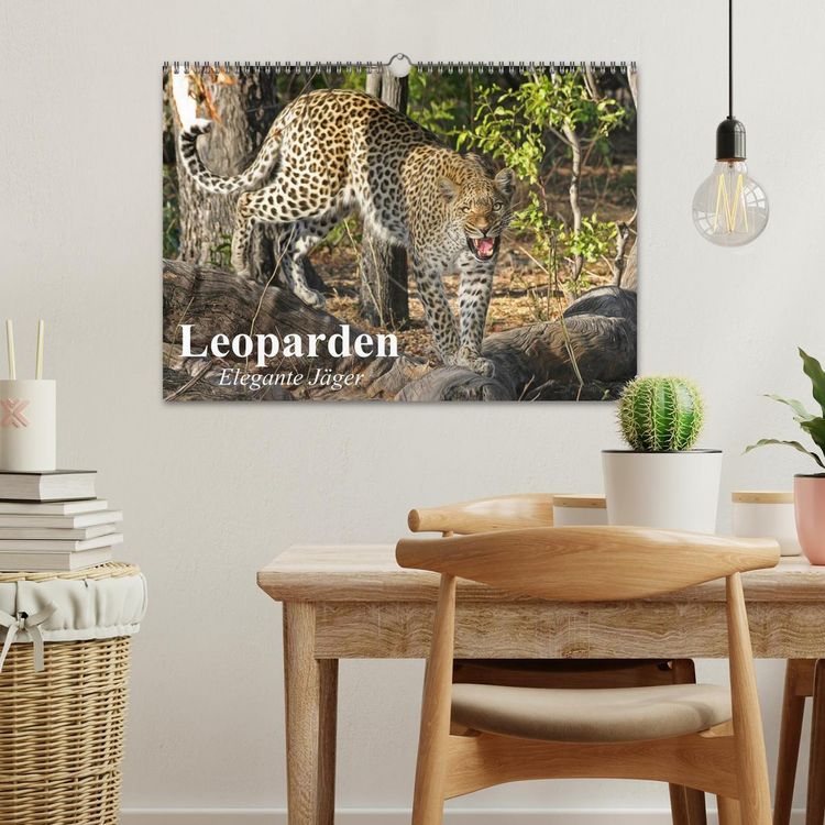 Produktbild: Leoparden. Elegante J&auml;ger (Wandkalender 2026 DIN A3 quer), CALVENDO Monatskalender