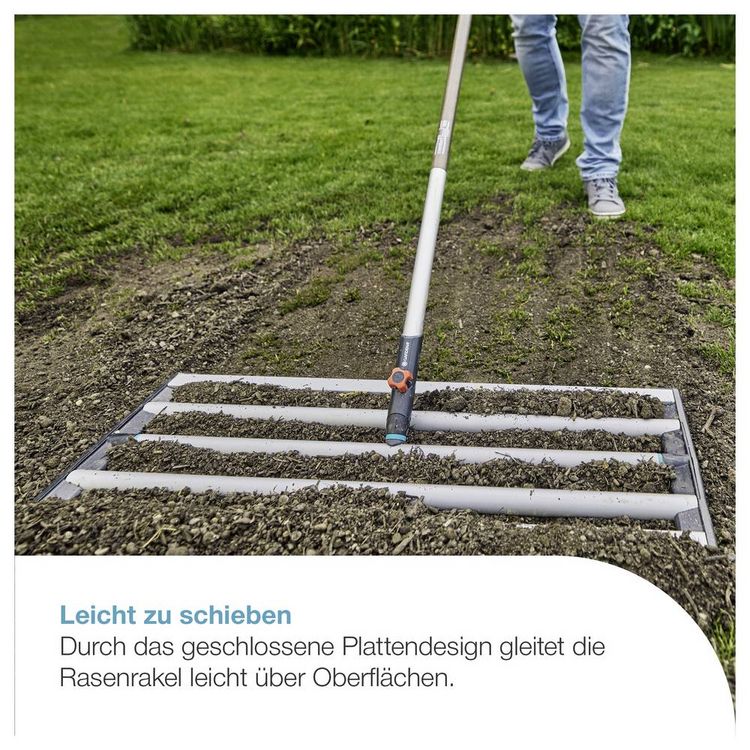 Produktbild: GARDENA 03569-20 Rasenrakel Arbeitsbreite 76cm