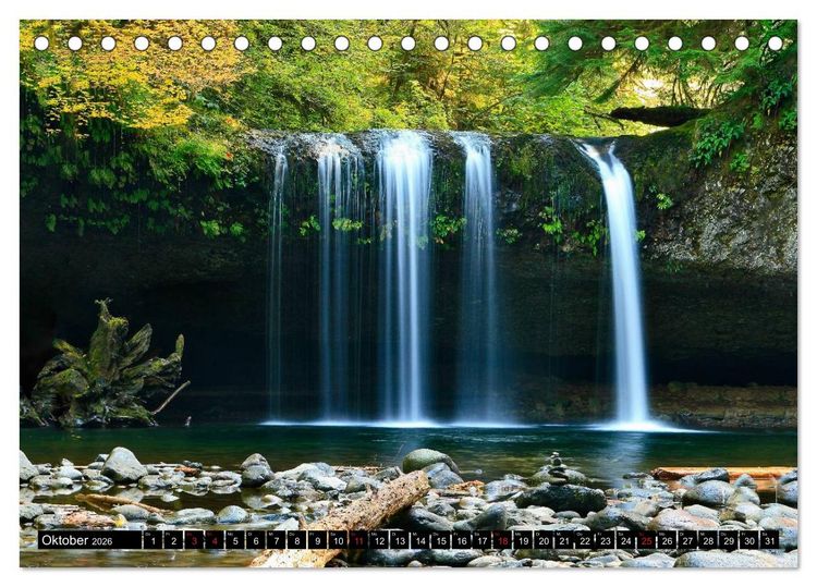 Produktbild: Brasilien. Sonne, Natur und Samba (Tischkalender 2026 DIN A5 quer), CALVENDO Monatskalender