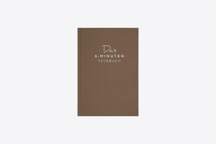 Das 6-Minuten-Tagebuch (schokobraun)