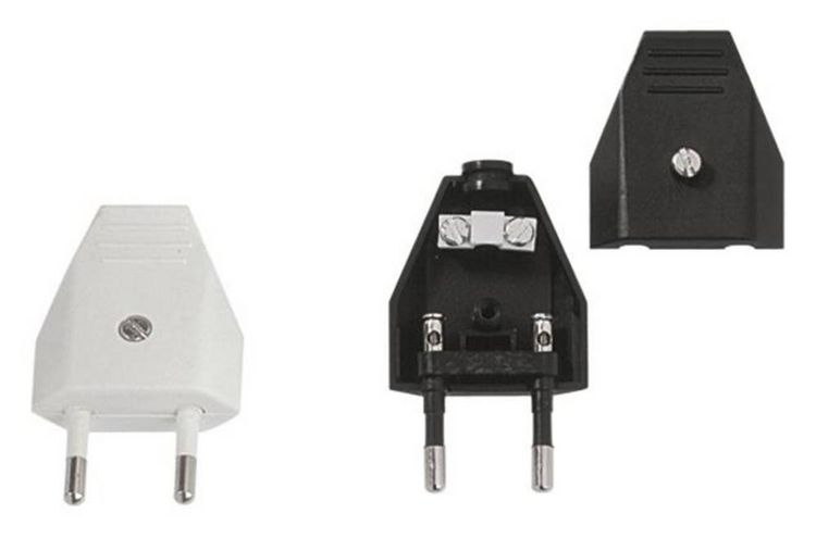 Produktbild: Bachmann 900.002 Eurostecker Kunststoff 250V Schwarz