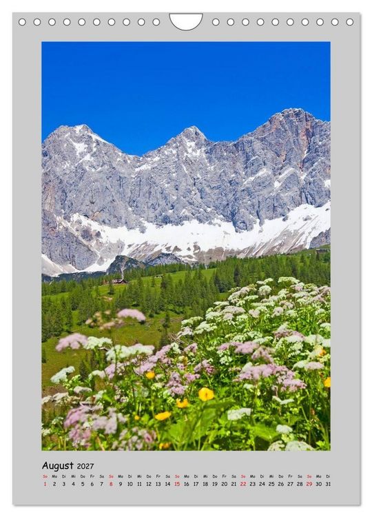 Produktbild: Der Hohe Dachstein (Wandkalender 2027 DIN A4 hoch), CALVENDO Monatskalender