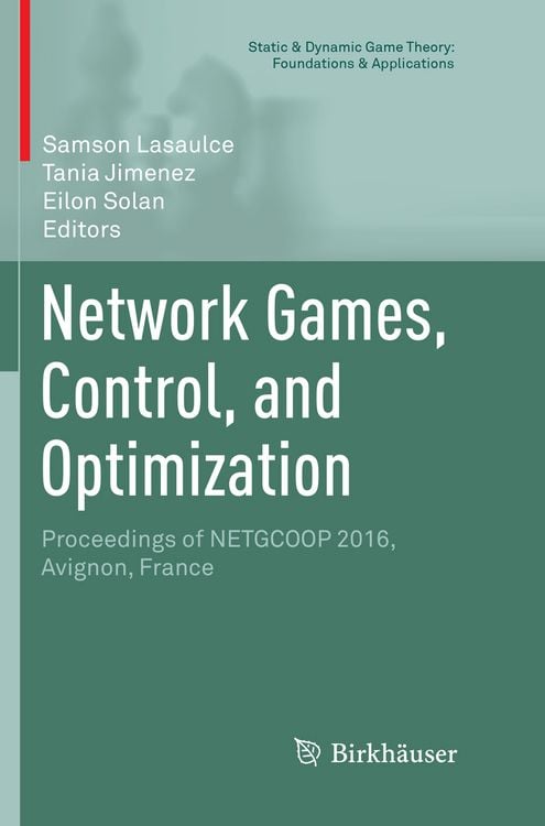 Produktbild: Network Games, Control, and Optimization