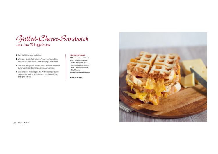 Unsere besten Waffeln - Süß und herzhaft.