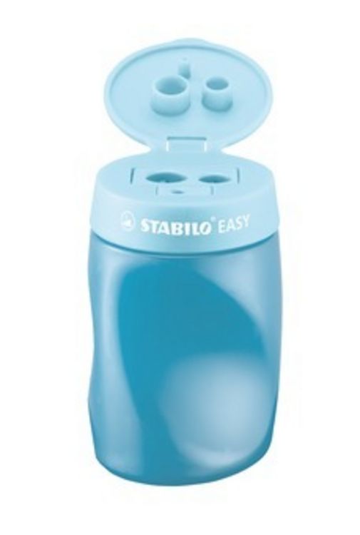 STABILO EASYgraph Schul-Set Spitzer+Radierer+Bleistift für Linkshänder