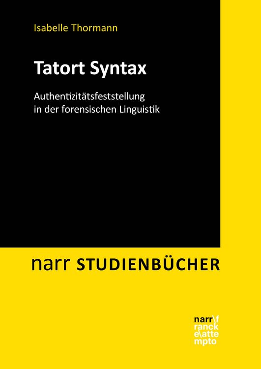 Produktbild: Tatort Syntax