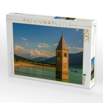 Produktbild: CALVENDO Puzzle Ein Motiv aus dem Kalender Rund um den Reschenpass / CH-Version | 1000 Teile Lege-Gr&ouml;&szlig;e 64x48cm Foto-Puzzle f&uuml;r gl&uuml;ckliche Stunden