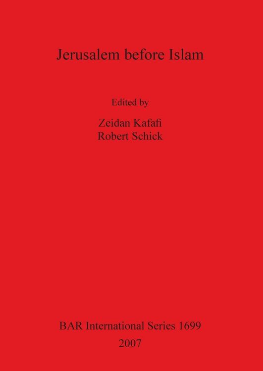 Produktbild: Jerusalem before Islam